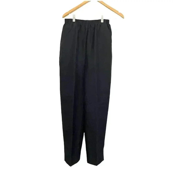 Blair Tummy Control Black Pants Sz 8 Elastic Waist Pockets Women's - Picture 1 of 10